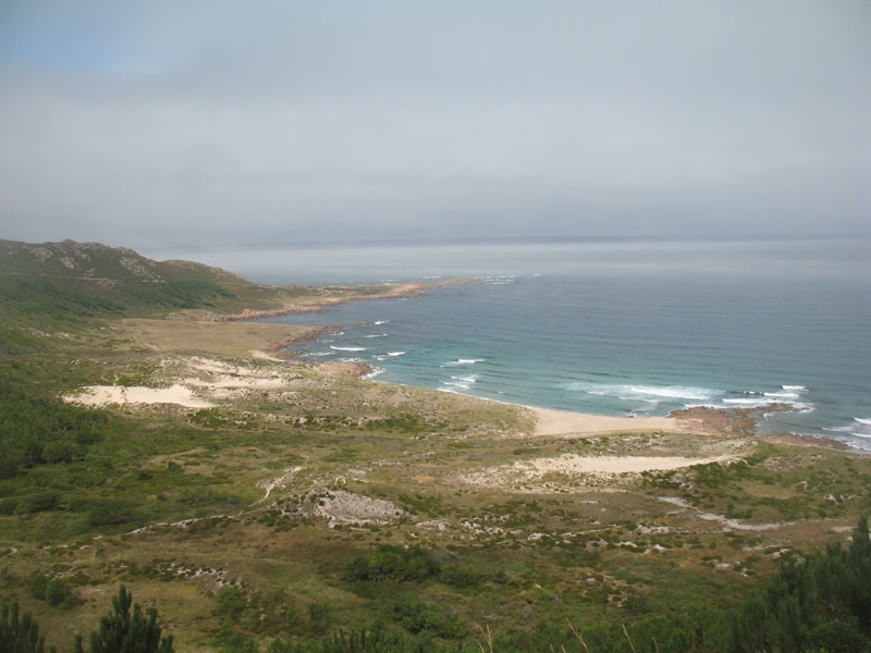 Uitzicht op Praia de Trece 1