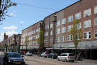 Poorthuis in Jan Evertsenstraat over de John Franklinstraat